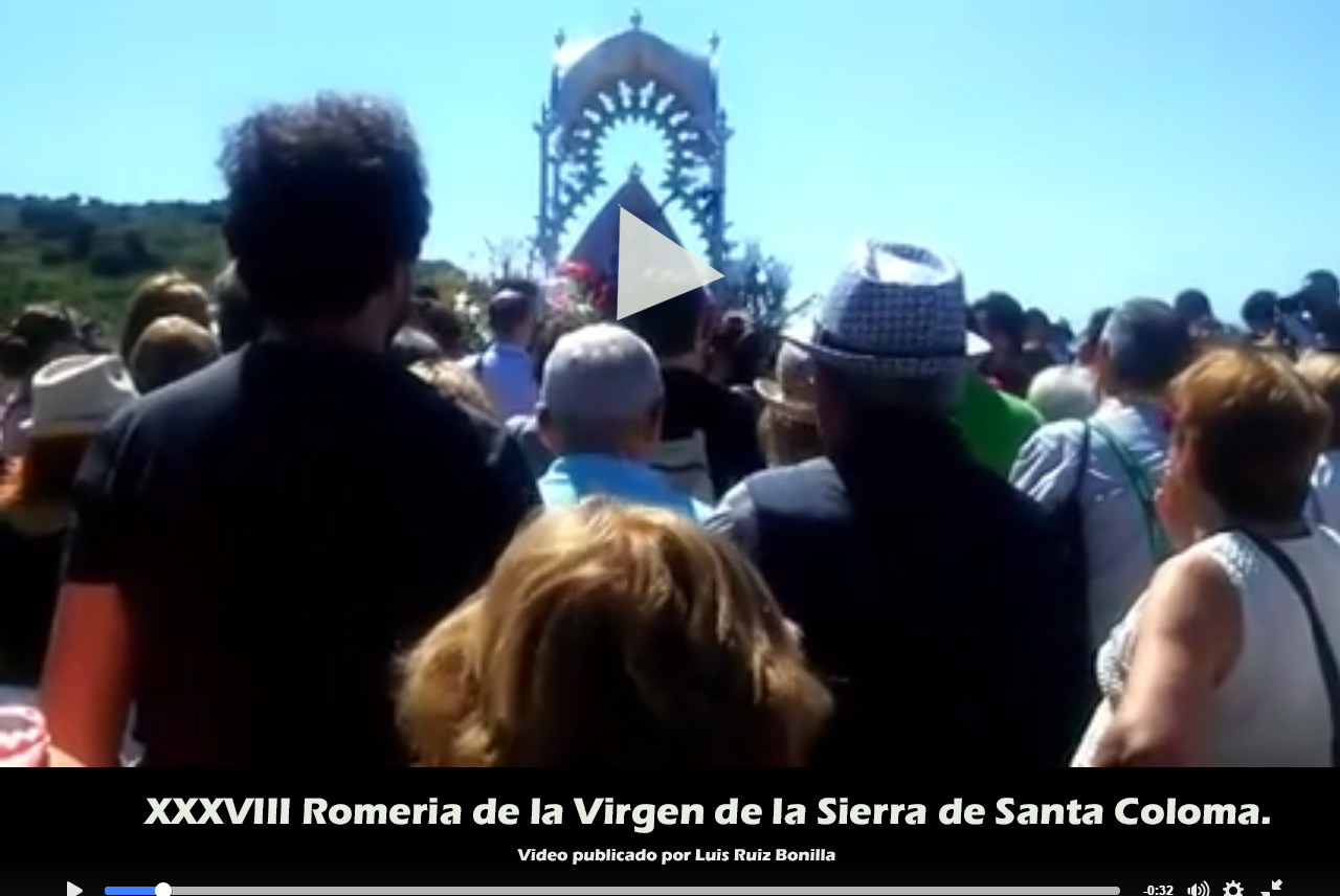 XXXVIII Romería de la Virgen de la Sierra en Santa Coloma